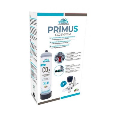 Whimar Primus CO2 System 600gr versione Basic Plus con diffusore ed elettrovalvola