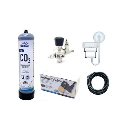 Whimar Primus CO2 System 600gr versione Basic Plus con diffusore ed elettrovalvola Whimar Primus CO2 System 600gr versione Basic Plus con diffusore ed elettrovalvola