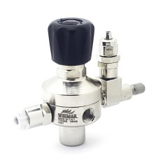 Whimar Primus mod. V101 senza Manometri - riduttore di pressione per bombole CO2 usa e getta passo 10x1 2