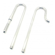 Whimar Stainless In-Out Maintenance Set 12/16 - Set di mandata aspirazione in acciaio inox per tubi 12/16
