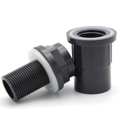 Aquariumline Attacco Serbatoio Bulkhead colore grigio ad... 2