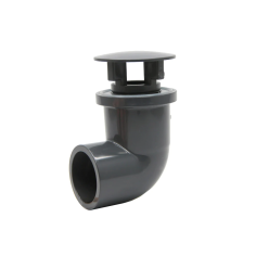 Aquariumline Gomito di scarico con griglia colore grigio...