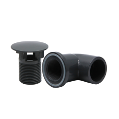 Aquariumline Gomito di scarico con griglia colore grigio... 2