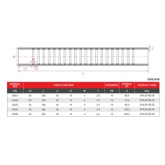 Aquariumline Tubo di scarico lamellare ad incollaggio Ø32mm 2