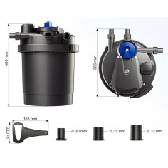 SunSun CPA-2500 - filtro pressurizzato con UV e pulizia... 2