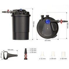 SunSun CPA-30000 - filtro pressurizzato con UV e pulizia... 2