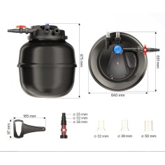 SunSun CPA-50000 - filtro pressurizzato con UV e pulizia... 2