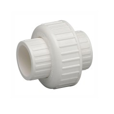 Aquariumline Bocchettone in PVC bianco ad incollaggio Ø25mm