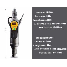 SunSun EH-300 - Riscaldatore esterno per acquari fino a 400L 2