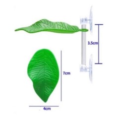 Ista Betta Leaf Green - foglia sintetica decorativa 2