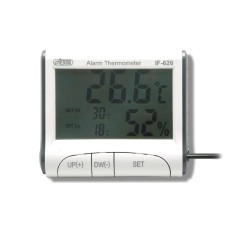 Ista Digital Alarm Thermometer - termometro con igrometro per acquari e terrari