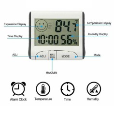 Ista Digital Alarm Thermometer - termometro con igrometro per acquari e terrari 2