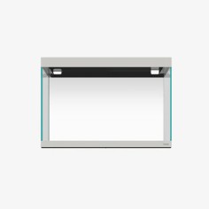 WaterBox acquario EDEN 40 Pioppo cm80x40x55h con...