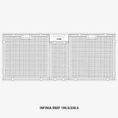 WaterBox Rete di copertura per INFINIA 190.5