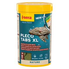 Sera Nature Pleco Tabs XL - Pastiglie da fondo o adesive per Loricaridi di grandi dimensioni