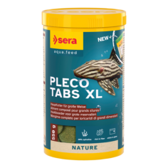 Sera Nature Pleco Tabs XL - Pastiglie da fondo o adesive per Loricaridi di grandi dimensioni
