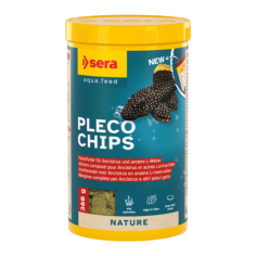 Sera Nature Pleco Chips - mangime per Ancistrus e Loricaridi