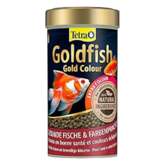 Tetra Goldfish Gold Colour - ricca di alga Spirulina e di Carotenoidi per accentuare la colorazione dei pesci