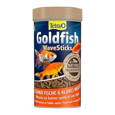Tetra Goldfish Wave Sticks 250ml - Mangime in stick ondulati per tutti i Pesci Rossi