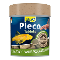 Tetra Pleco Tablets 120 Compresse ad Alta Percentuale di Spirulina - Indicato per Pesci da Fondo Vegetariani