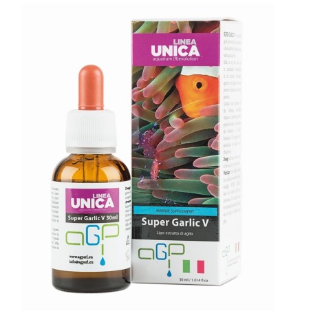 Linea Unica Super Garlic V 10ml - migliora la digestione e protegge dai parassiti intestinali