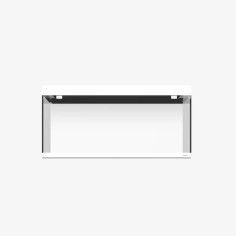 WaterBox acquario EDEN X 80 Bianco cm120x50x58h con...
