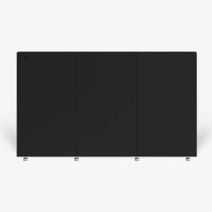 WaterBox MSII 6025 A+B cm153,6×64,3×92,7h - Nero Supporto...