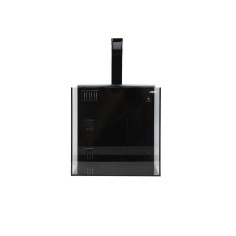 Aqpet Kubic 30 Rear Nero - vasca in vetro extrachiaro...