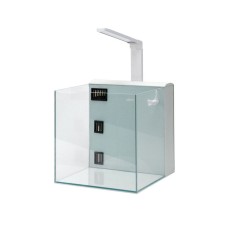 Aqpet Kubic 50 Rear Bianco - vasca in vetro extrachiaro... 2