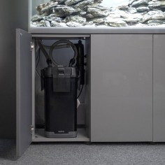 Aquael Glossy Stand 120 Grigio cm120x40x70h - supporto... 2