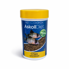 Askoll Diet Chips Onnivori 100ml/50gr - Alimento completo...