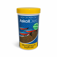 Askoll Diet Microgranulo Tropicale - Alimento completo...