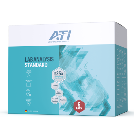 ATI ICP Lab Analysis Standard Pack 6x - Test di Laboratorio per Acqua Marina