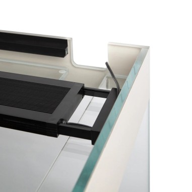 Aqpet Riverium Plus 90x50x55h 240L colore Nero...