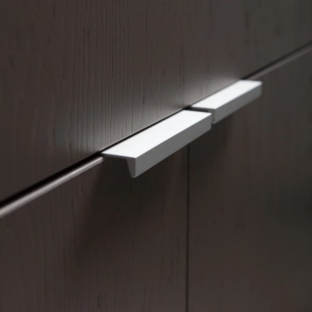 Aqpet Riverium Plus 90x50x55h 240L colore Bianco - Acquario Completo con Mobile, LED RGB e Filtro Esterno